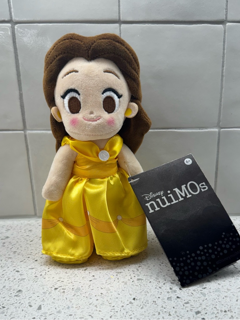 Disney nuiMOs Yellow Belle Plush Doll - Soft Kids Toy